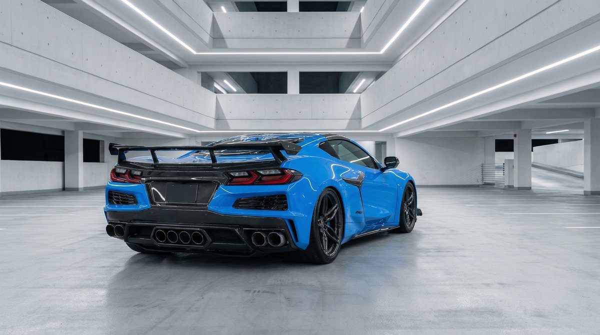 糖心改装视频 - C8 Z06碳纤维