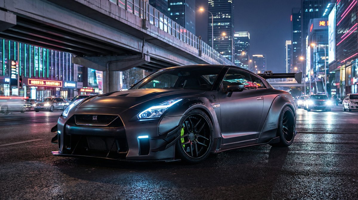糖心汽车解说视频 - GT-R宽体改装