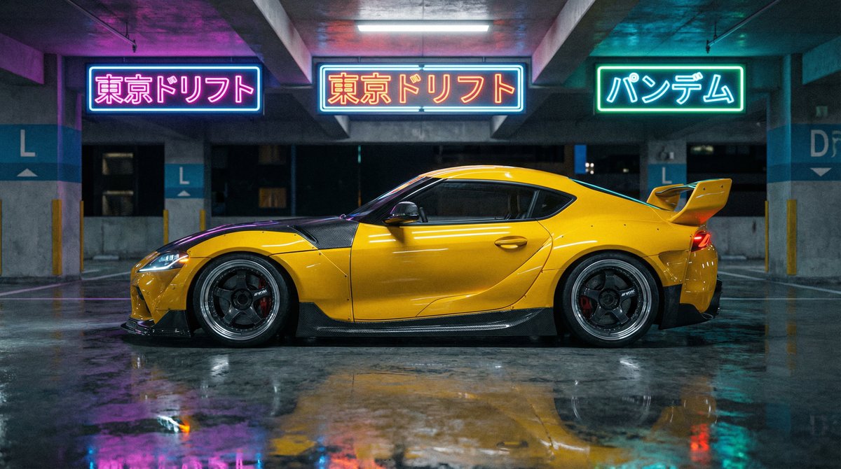 糖心JDM改装视频 - Supra宽体改装