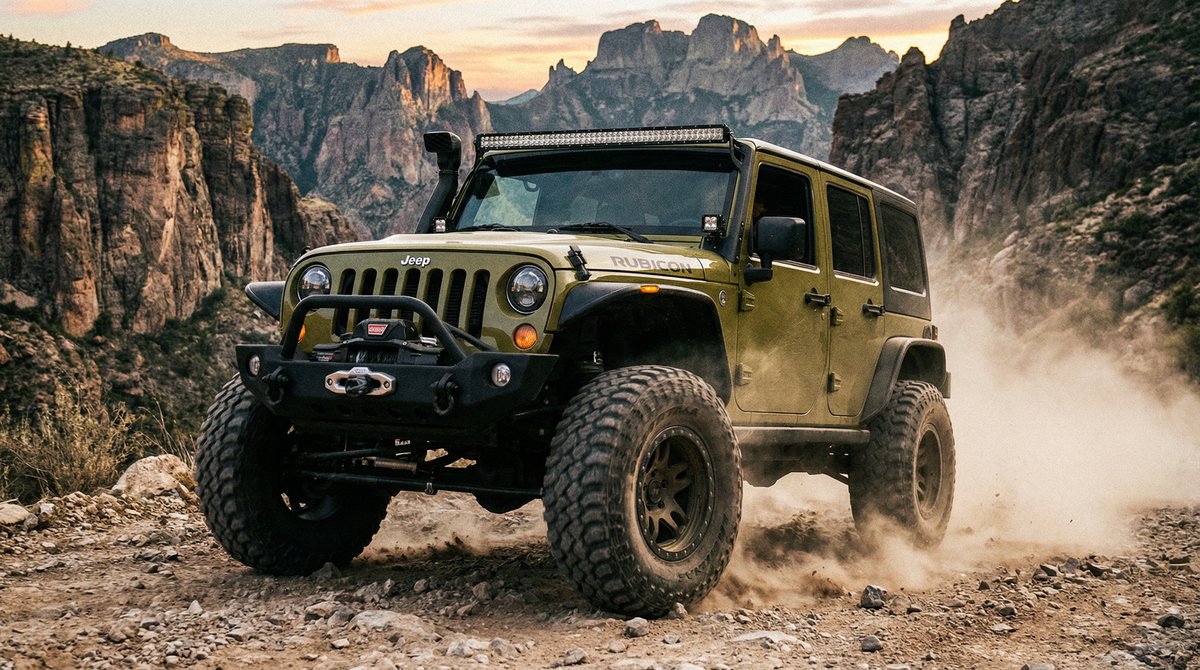 糖心越野车视频 - 牧马人改装